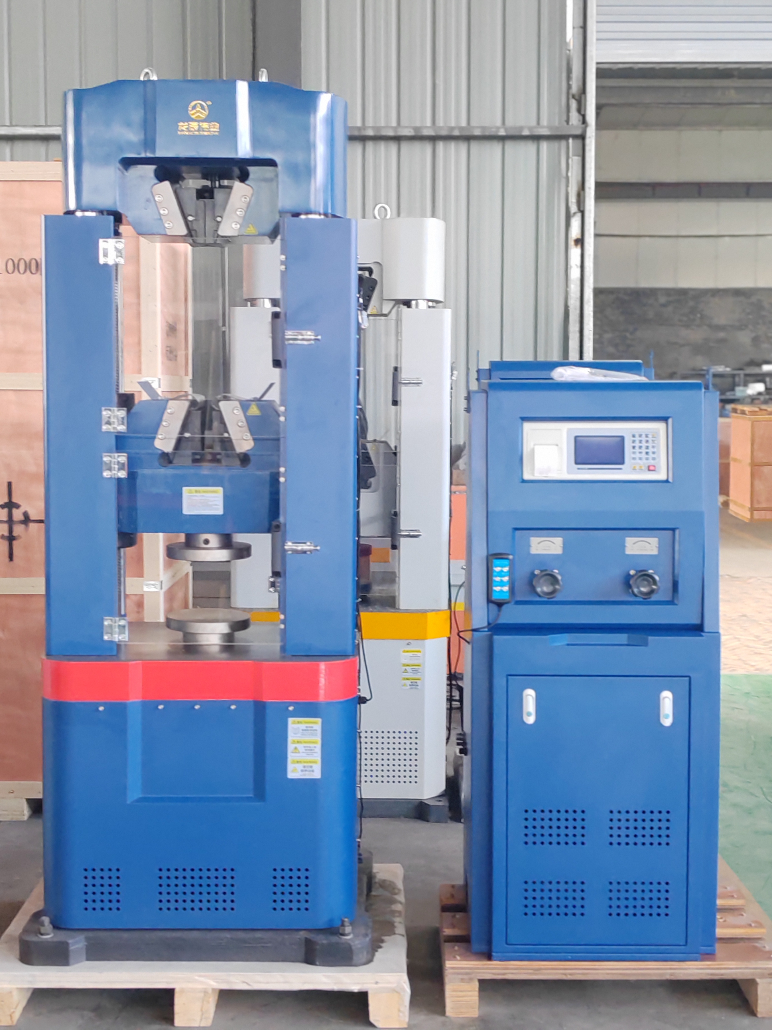 微机电液伺服万能材料试验机安装调试试机说明