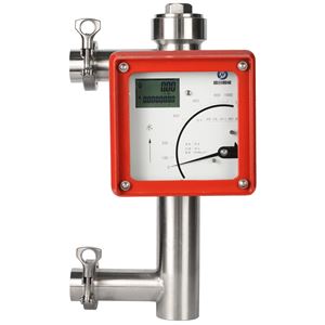 SHF侧进侧出金属管浮子流量计卡套连接