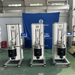 5L立式升降磁子釜电动升降釜盖手摇釜体翻转