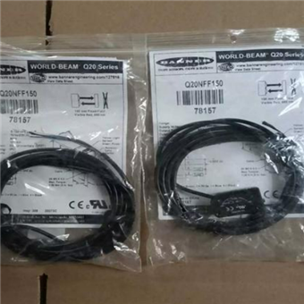 中村BANNER邦納Q20系列工業級光電傳感器