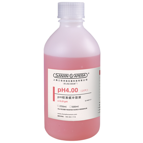 pH4.00校準緩沖溶液（500ml）