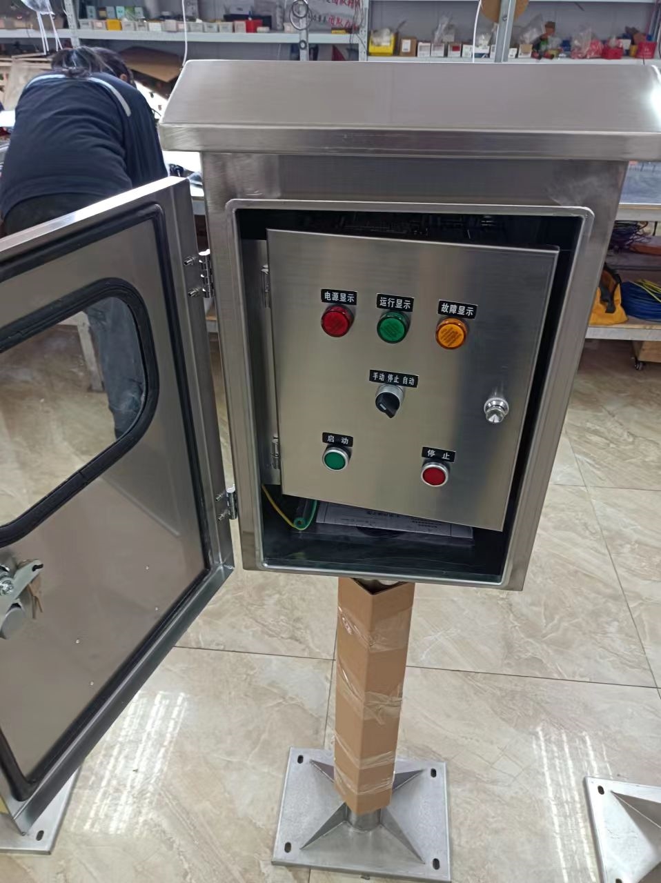 格栅除污机手动模式和自动模式的操作说明