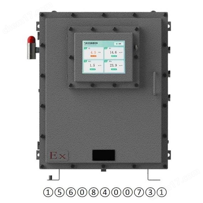 沼氣在線監測系統