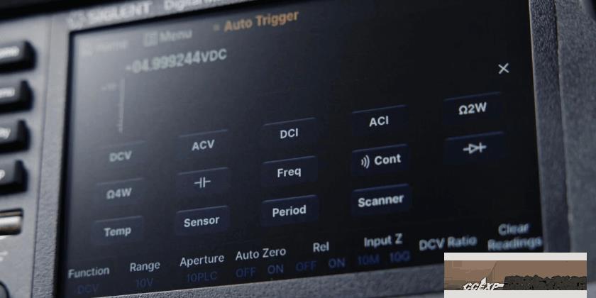 鼎阳SIGLENT SDM4075A 7½位数字万用表 七位半