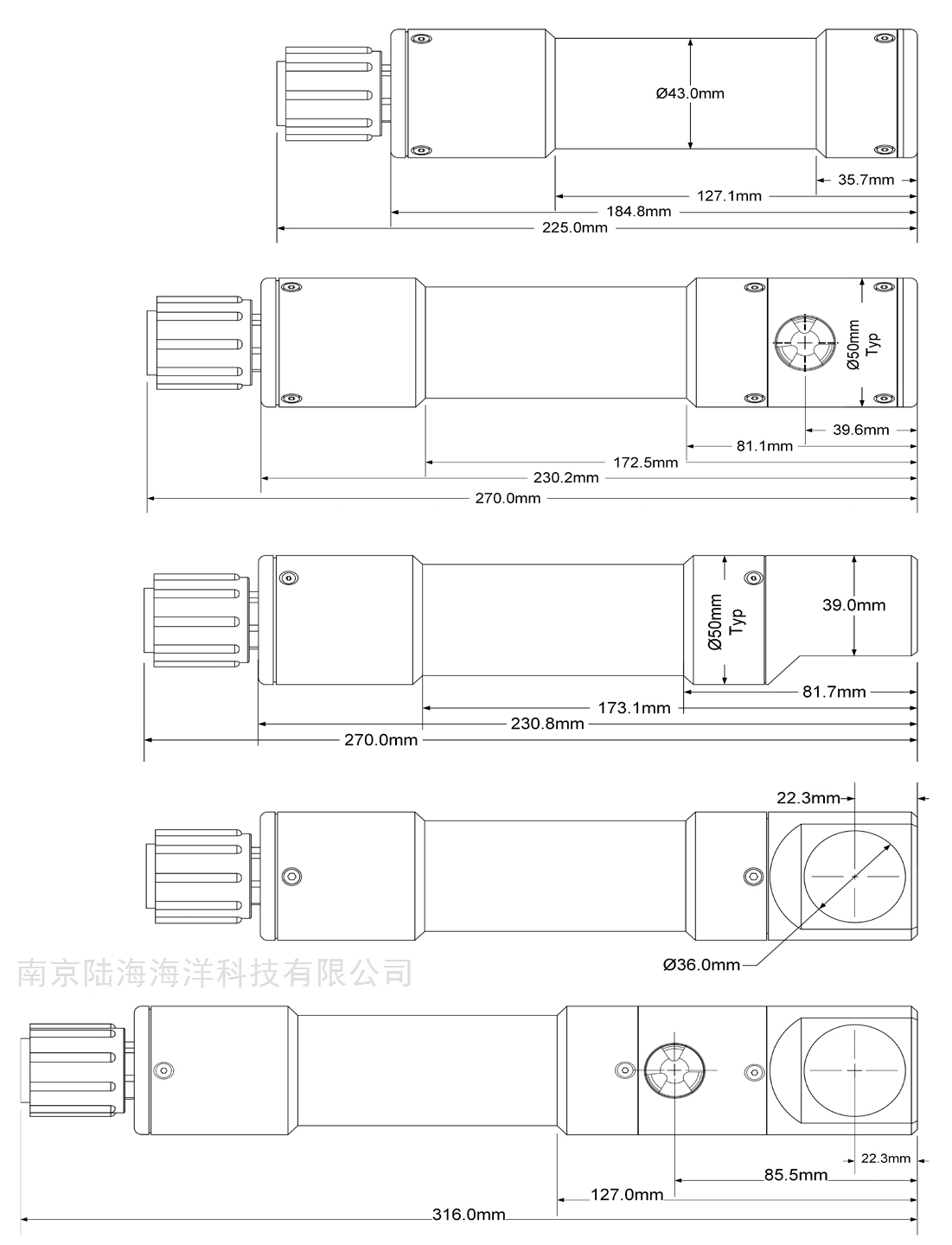 Valeport VA500高度计水下距离测量避碰声呐