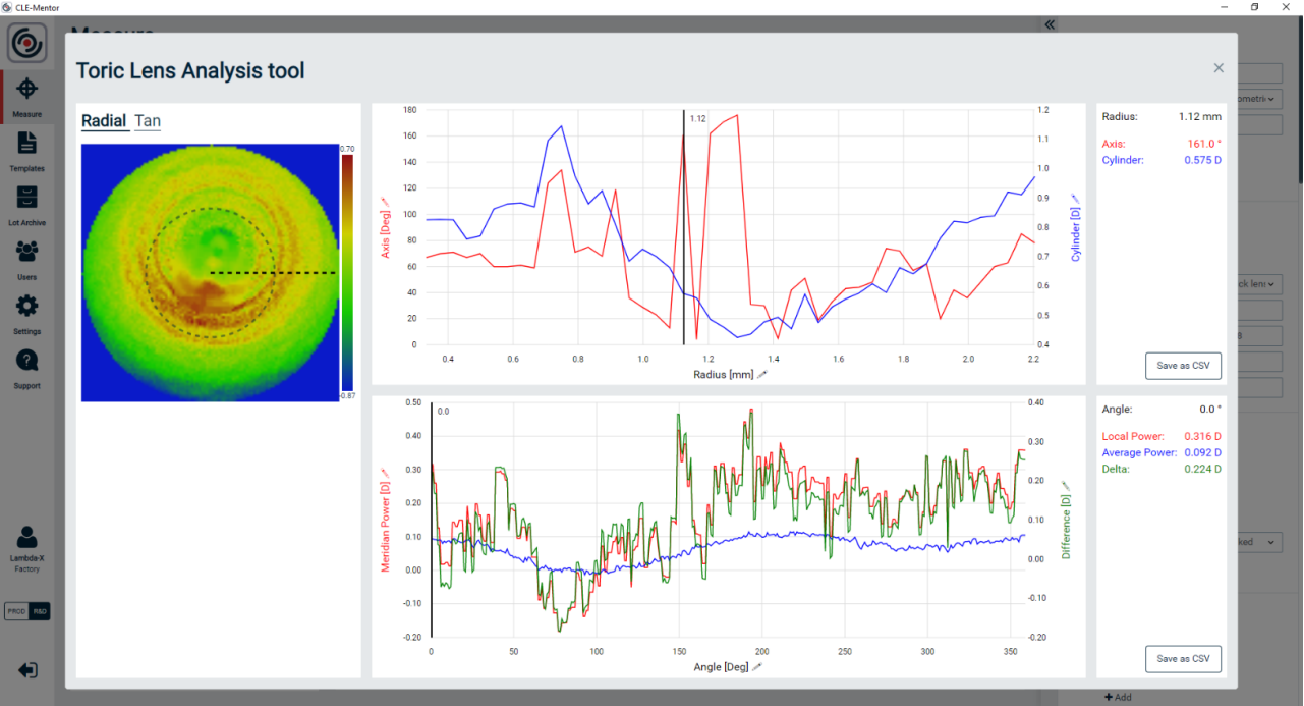 角膜接触镜光学分析仪